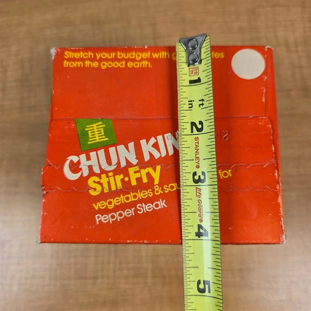 Chun King Stir Fry Kit VINTAGE for display nostalgia 29.75oz Del Monte 1984